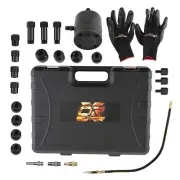 21 pcs Steel Diesel Injector Puller Pneumatic Injector Extractor Puller Kit
