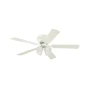 Westinghouse Contempra IV 52" Indoor Ceiling Fan with Dimmable LED Light Fixture