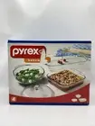 PYREX 4 PIECE BAKEWARE SET Microwave Oven Freezer Durable