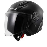 OF616 Airflow II Solid Gloss Black 06 Jet Helmet