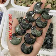10pcs Natural Kambaba jasper Moon Quartz Crystal Carved Skull Pendant Reiki 1"