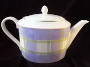 Mikasa Studio Nova Parisian Cafe Teapot with Lid NWT TPC24 Retired NEW