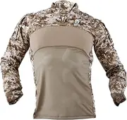 [Spec Ops Tool Gear] Foxtrot Men's Work T-Shirt with Breathable Mesh & Padded Shoulders for Outdoor: Fishing, Hiking, Airsoft;