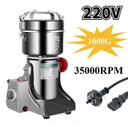 1000G Dry Food Electric Grinder Machine Grains Spices Herb Mill Cereal Grinding