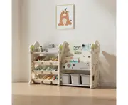 Kids Bookshelf Toy Storage Organizer/Multi Storage Cabinet