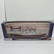 DEAGOSTINI 1/1000 SHIPS OF World WAR COLLECTION JEAN BART 1955 SHIP MODEL French