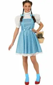 Rubie's Costume Wizard Of Oz Adult Dorothy Dress and Hair Bows, Standard