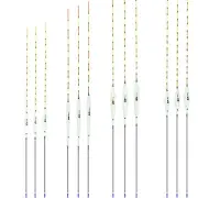 Drift Tube Long Tail Indicator Wood Fluorescent Floats Bobbers Fishing Float