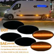 2pc LED Side Marker Lamp For Renault Master MK3 Vauxhall Movano Nissan NV400 Van X62 X62B 2010 2011-2020 oem 261B08826R