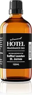 Hotel Diffuser Oil Inspired by The Sofitel London St. James - No. 1004-10ml - Air-Scent Aroma and Essential Oil Blend - 120 Milliliter (4 ﬂ oz) Bottle for Aromatherapy Diﬀusers