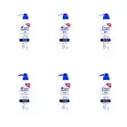 6PK Head & Shoulders 550ml Anti Dandruff Shampoo & Conditioner 2in1 Clean