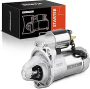A-Premium Starter Motor Compatible with Case CX27B CX31B CX36B Yanmar 2YM15 3JH3E 3TNE88 3YM20 3YM30 4JH3E 4TNE88 New Holland Industrial, 12V 1.4KW 11-Teeth Clockwise, Replace# 129608-77010