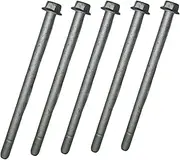 BIG TIGER PARTS Genuine OEM 62617-2E100 Bolt 5pcs set / 626172E100 for Hyundai Tiburon 03-07 Elantra 01-06 Kia Spectra 04-09 Spectra5 05-09 / replace 6261717000 626172D000