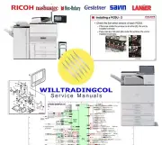 Ricoh MPC6503SP MPC8003SP Service manual,parts,diagrams and peripherals. PDF