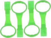Generic Pull up Rings Toddler Walking Aid Playpen Accessories Infant Playpen Pull Rings Green 2 Pairs