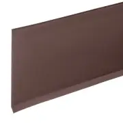 10ft x 6" Baseboard Trim Peel and Stick Flexible Molding Trim Coffee