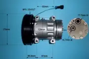 Coolzone Aircon Compressor Quality Belt Driven 14-4324P Lifetime Warranty