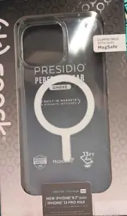 Speck Apple iPhone 13 Pro Max/iPhone 12 Pro Max Presidio Perfect - Clear