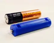AAA Size Dummy Battery - shorted slug - short circuit - reduce voltage