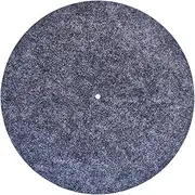AsrMyjcx Turntable Platter Mat Felt Record Pad Help Reduce Noise 12inch 3mm Thick Turntable Slipmat Turntable Mat Record Players Home, Gray
