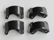 Set of 4 Rear Black Guitar Amp Speaker Cabinet Corner Protectors for Marshall