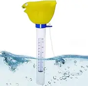 Frxib Water Temperature Tester,Waterproof Water Temperature Gauge for Pool - Waterproof Bathtub Accessories with String Easy Read Monitor for Kids Boys Girls Baby Swimming