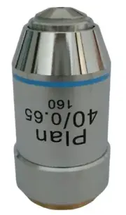 Metallurgical Microscope Objective Lens 40X /0.65 Plan Achromatic DIN Lens