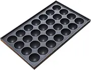 Fishball Grill Pan Cooking Tray No-Stick Baking Accessory Aluminum Baking Tray Wear-Resistant Anti-Rust