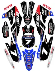 Graphics for 2018-2022 Yamaha YZ 450F YZ450F Decals Go Fast! Custom