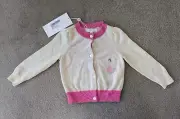 Nicholas & Bears Baby Girl Cardigan 12months *NEW*