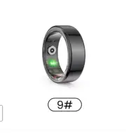 AVATTO Smart Ring Bluetooth 5.1 Personalize Health Monitor Blood Pressure Oxygen
