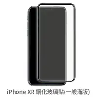 在飛比找松果購物優惠-iPhone XR 滿版 保護貼 玻璃貼 抗防爆 鋼化玻璃膜