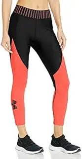 [Under Armour] HeatGear Novelty Ankle Womens Active Pants Size XL, Color: Black/Black