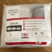 New TGF The Great Find Fit Kmart Mattress Pad King Size