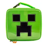 ~ Minecraft Lunch Box ~ Creeper 3D Lunch Bag ~