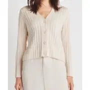 NWT Splendid Cream Moonstone Kritzia Cardigan Sweater new with tags large