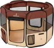 Zampa Pet Playpen Foldable Portable Dog/Cat/Puppy Kennel Large New in packaging