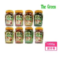 在飛比找momo購物網優惠-【The Green】星型潔牙棒-桶裝 1200g(寵物零食