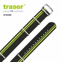 在飛比找momo購物網優惠-【TRASER】Textile_Strap_black gr