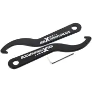 2x COILOVER ADJUSTMENT WRENCH SUSPENSION SPANNER TOOL BLACK (for: BMW)