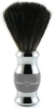 Edwin Jagger Synthetic Shaving Brush (Grey)