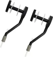Aventik Fly Tying Tool Fly Tying Rotary Hackle Pliers and Ceramic Tubing Bobbin Holder