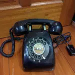 早期轉盤電話 古董電話 黑