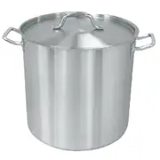 Vogue Deep Stockpot St/St - 360mm 14 1/5"