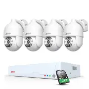 ANRAN PTZ 8CH NVR 5MP POE Home CCTV Security Camera System IP Monitor Outdoor