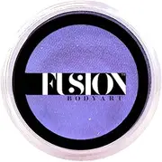 Fusion Body Art Pro Face Paint | Pearl Purple Magic (25gm), Professional Quality Water Activated Shimmery Face & Body Paint Supplies – Single Metallic Makeup Cake – Hypoallergenic, Non-Toxic, Safe