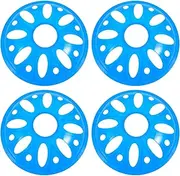 YARNOW 4Pcs Portable Soccer Disc Cones Durable Training Agility Markers for Football Basketball More Bright Color Design for Enhanced Visibility Flexibility Sports Training
