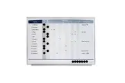 Quartet 58x41cm Magnetic In Out Board Matrix Personnel Whiteboard w Dots Marker