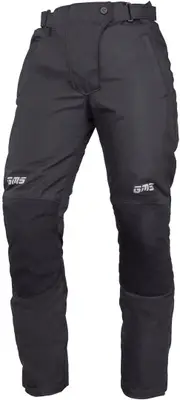 GMS Starter Ladies Motorcycle Textile Pants, black, Size 6XL for Women
