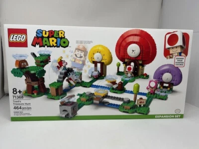 *NEW* LEGO Super Mario: Toad's Treasure Hunt Expansion Set (71368) - Retired -